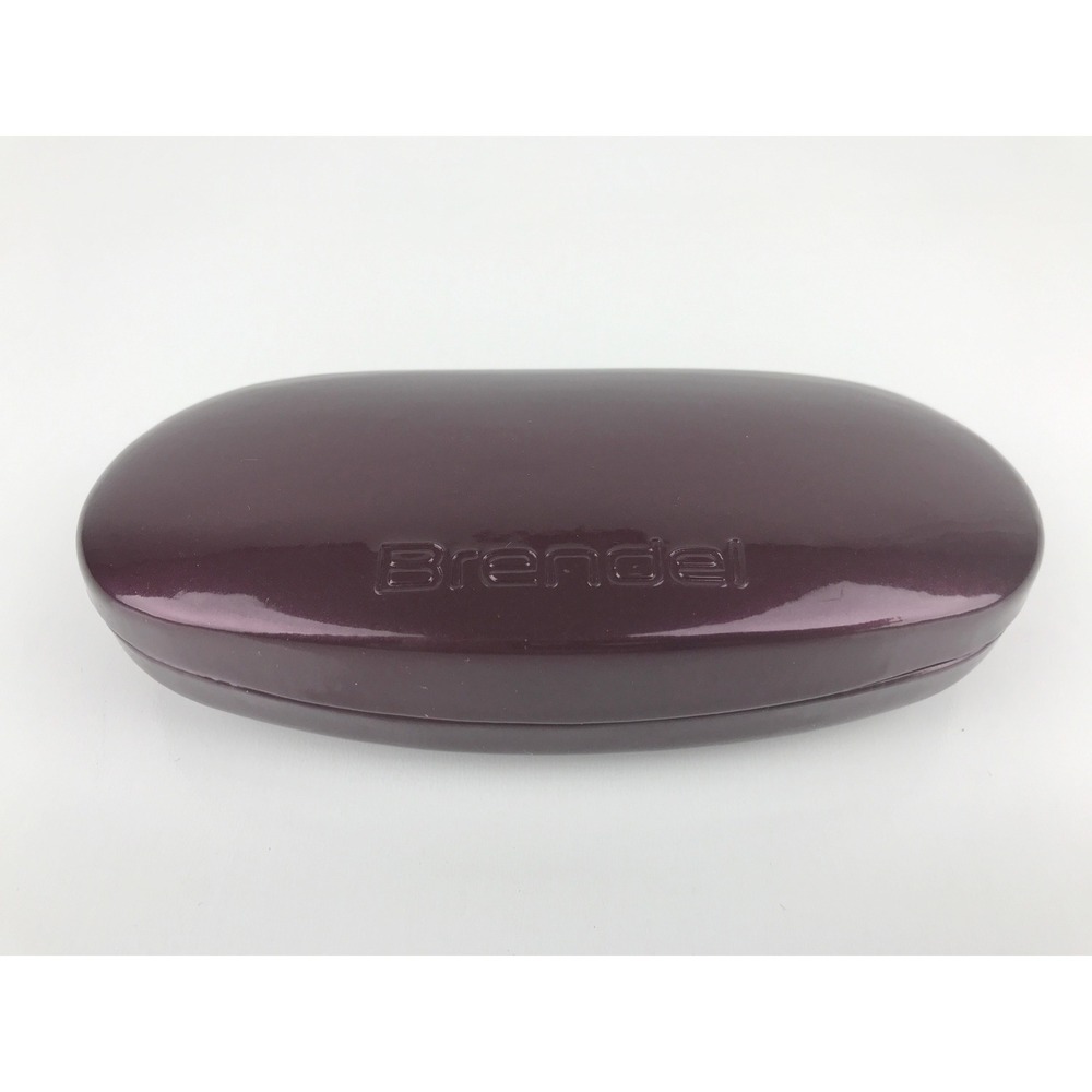 Brendel Glasses Case Plum Hard Shell Clamshell Eyeglasses Sunglasses‎ Protective